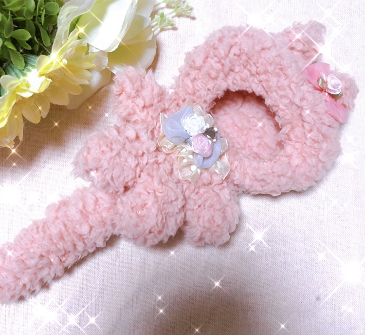 取寄商品 ふわふわ！ぬい服♡ピンク♡しっぽネコちゃん♡あんスタ