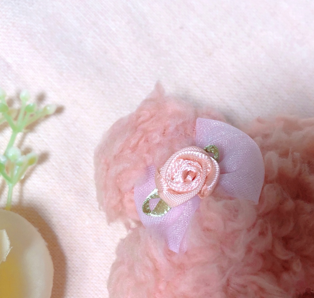 ふわふわ!ぬい服♡ピンク♡くまちゃん♡あんスタ ♡ツイステ♡