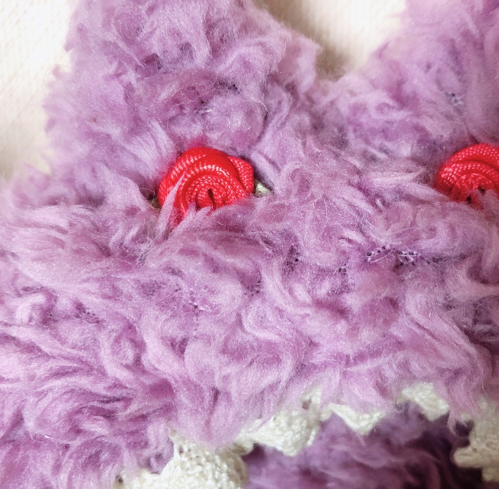 ふわふわ!ぬい服♡パープル♡しっぽネコちゃん♡あんスタ ♡ツイステ♡