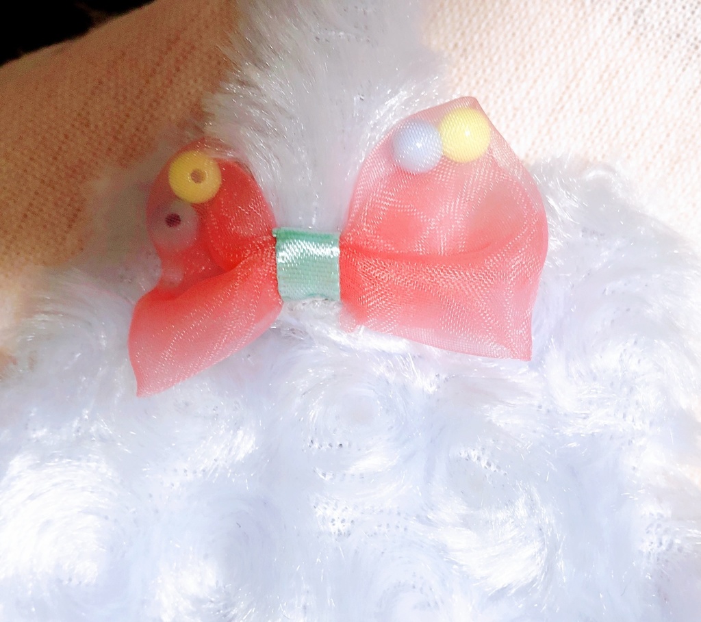 ♡ぬい服♡薄むらさき♡ふわふわ!しっぽ付ネコちゃん♡ 14㎝〜16㎝