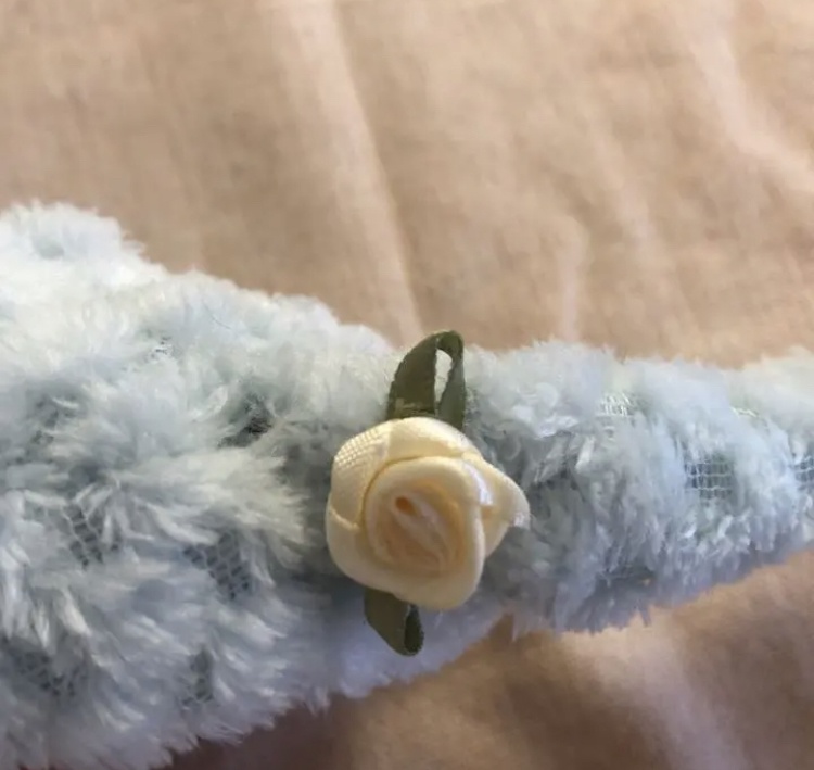 ♡ぬい服♡水色♡たれ耳うさぎちゃん♡ 14㎝〜16㎝