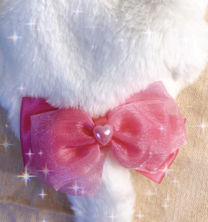 ふわふわ!ぬい服♡白♡しっぽネコちゃん♡あんスタ ♡ツイステ♡