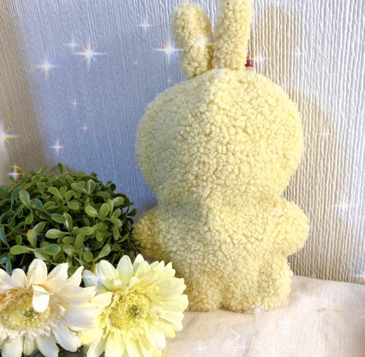 もこふわ!ぬい服♡パステルイエロー♡うさぎちゃん♡あんスタ ♡ツイステ♡