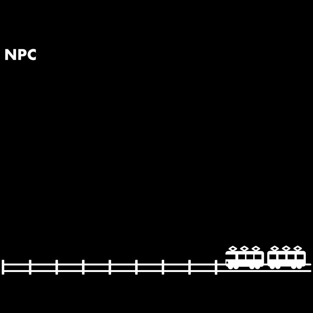 ココフォリア部屋素材 電車フレーム・アイコン