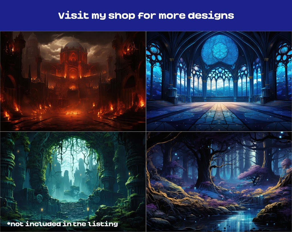 4 Cozy Hut Animated Backgrounds / 4 つの居心地の良い小屋のアニメーション背景