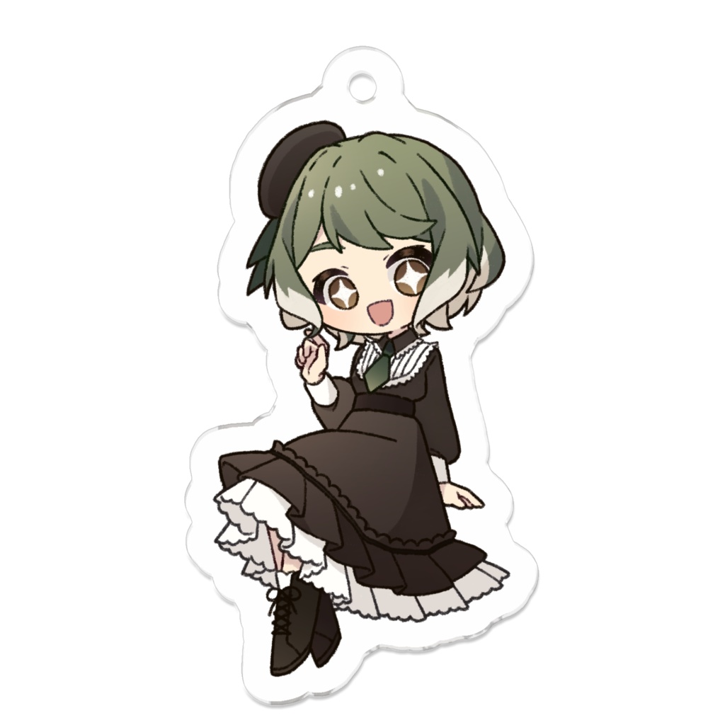 もいもい(キラキラ)アクリルキーホルダー