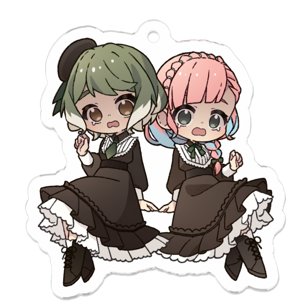 デュオ(怖がる)アクリルキーホルダー