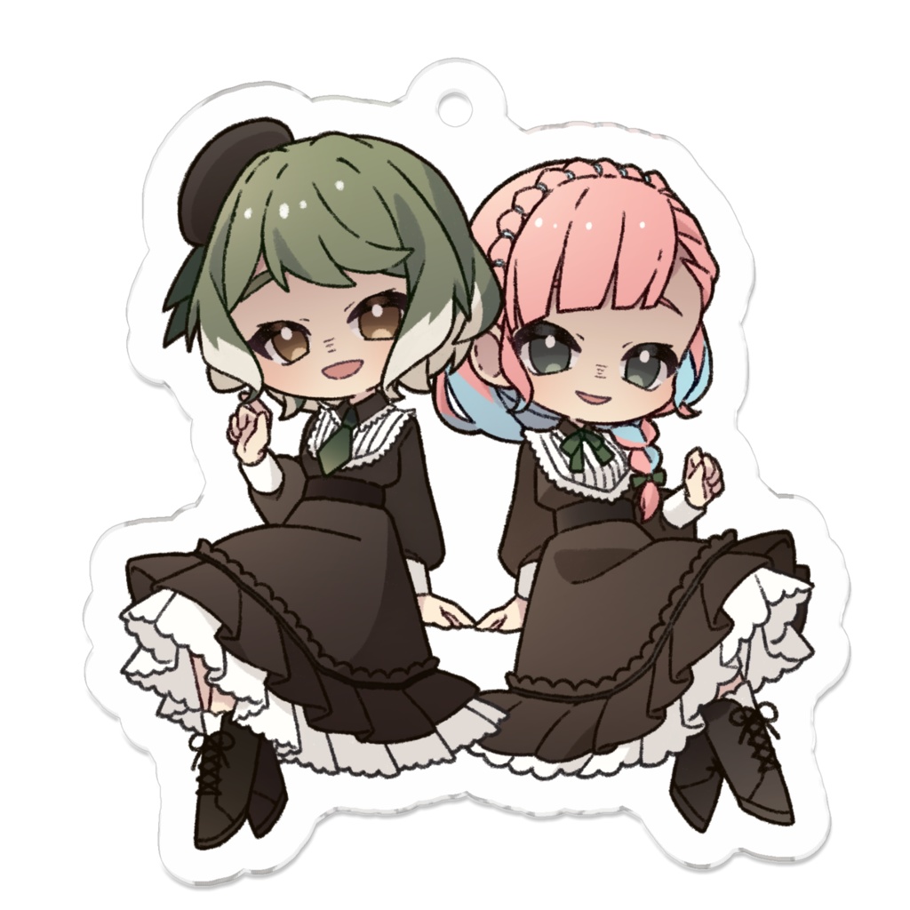 デュオ(ゲス顔)アクリルキーホルダー