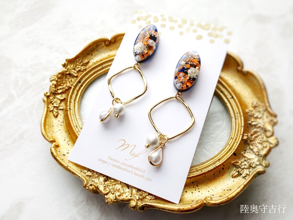 【とうらぶ】オーバルシリーズ イヤリング・ピアス