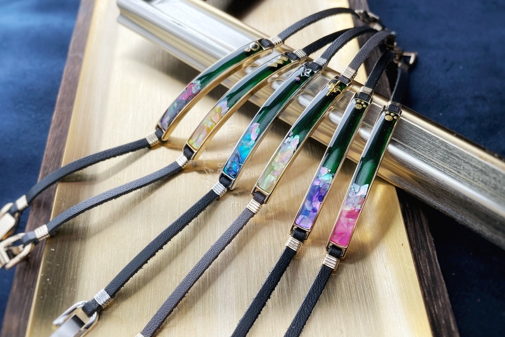 シェルブレスレット 江