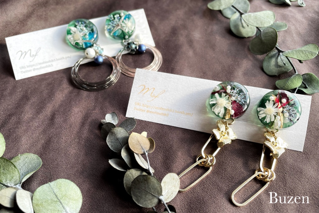 豊前・松井・日向イヤリング・ピアス