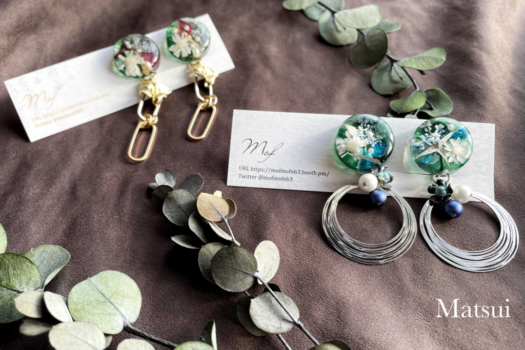 豊前・松井・日向イヤリング・ピアス