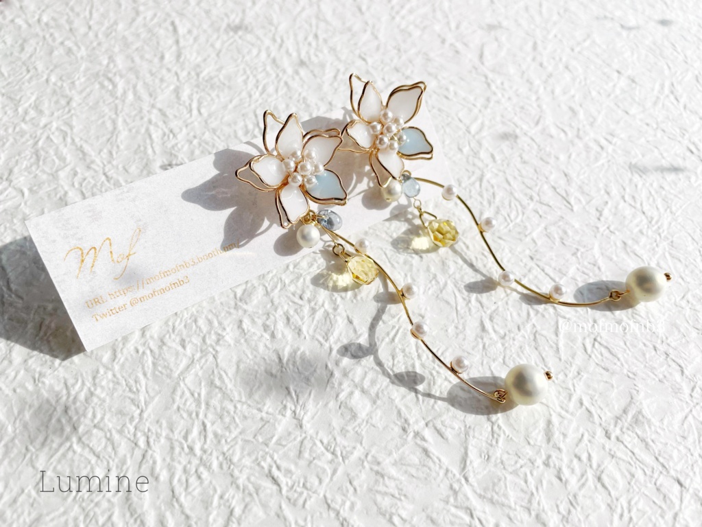 【原神】 蛍・スクロース・クレー・モナイメージイヤリング・ピアス