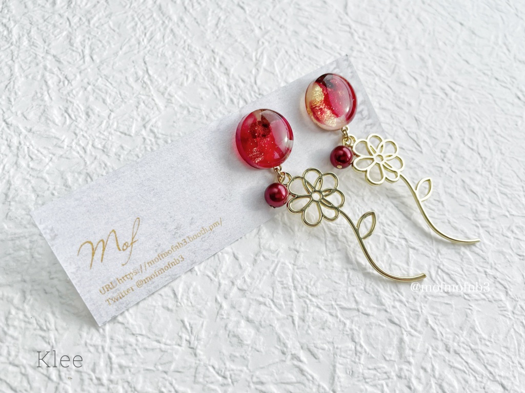 【原神】 蛍・スクロース・クレー・モナイメージイヤリング・ピアス