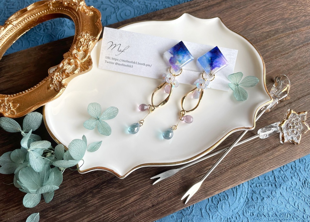 【原神】神里綾人・トーマ・楓原万葉・行秋イヤリング・ピアス