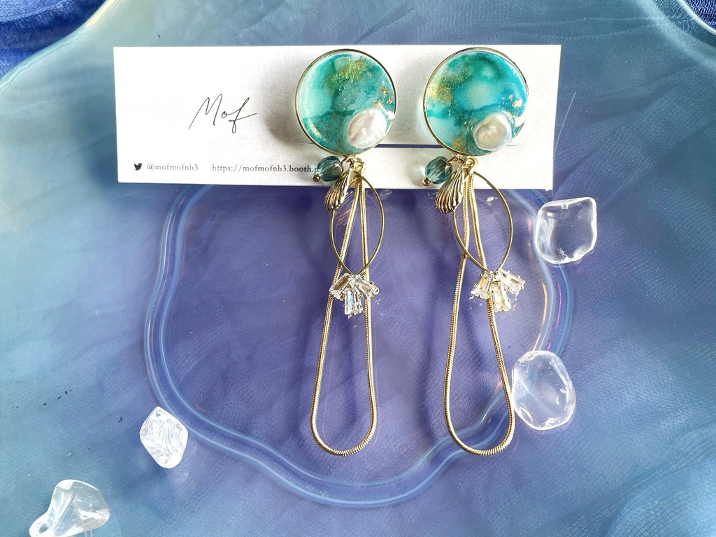 笹貫・大倶利伽羅・千代金丸イヤリング・ピアス