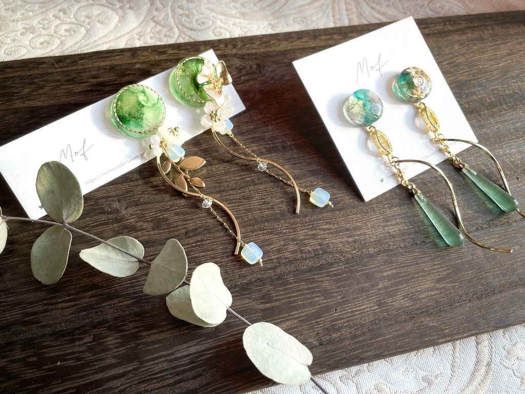 【原神】マーブルイヤリング・ピアス