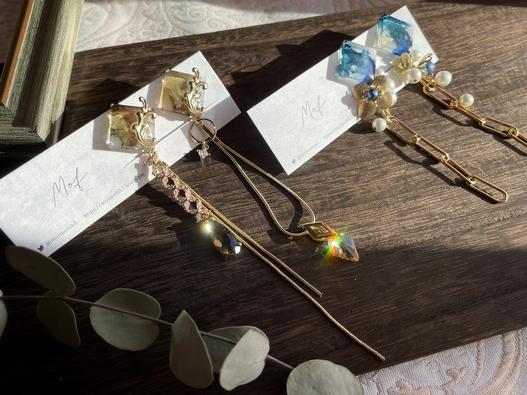 【原神】マーブルイヤリング・ピアス