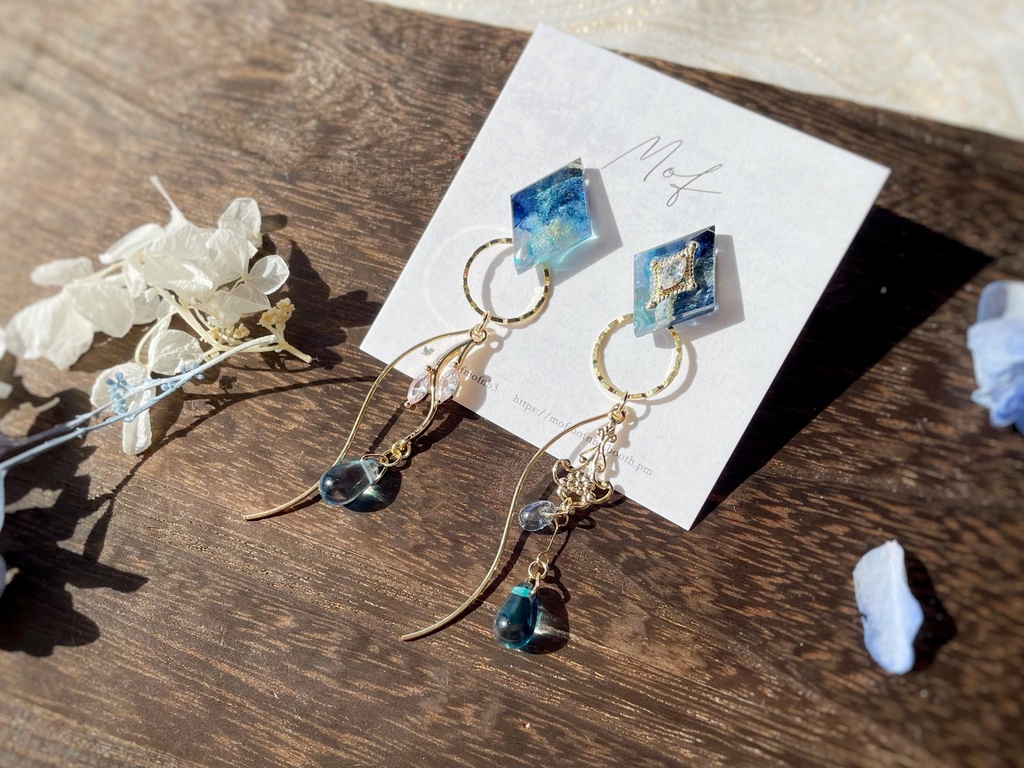 【原神】フォンテーヌ イヤリング・ピアス