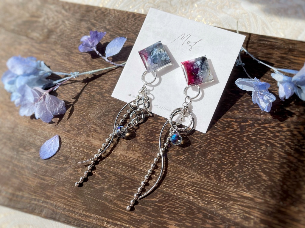 【原神】フォンテーヌ イヤリング・ピアス