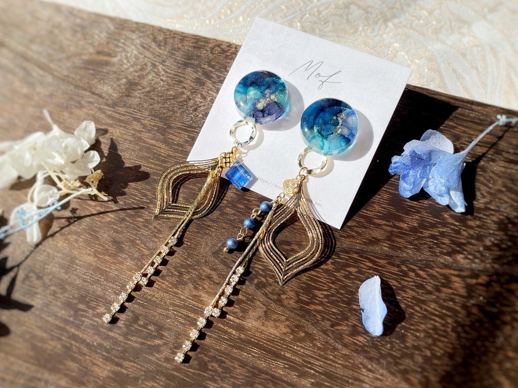 【原神】フォンテーヌ イヤリング・ピアス