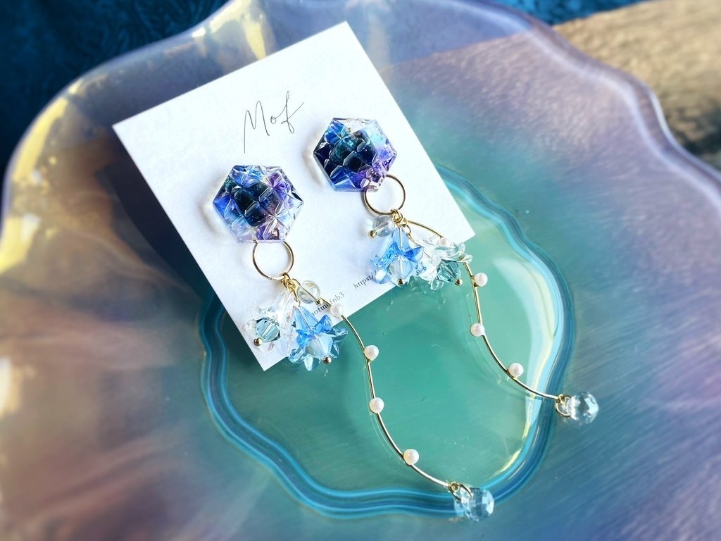 【原神】神里綾人 イヤリング・ピアス