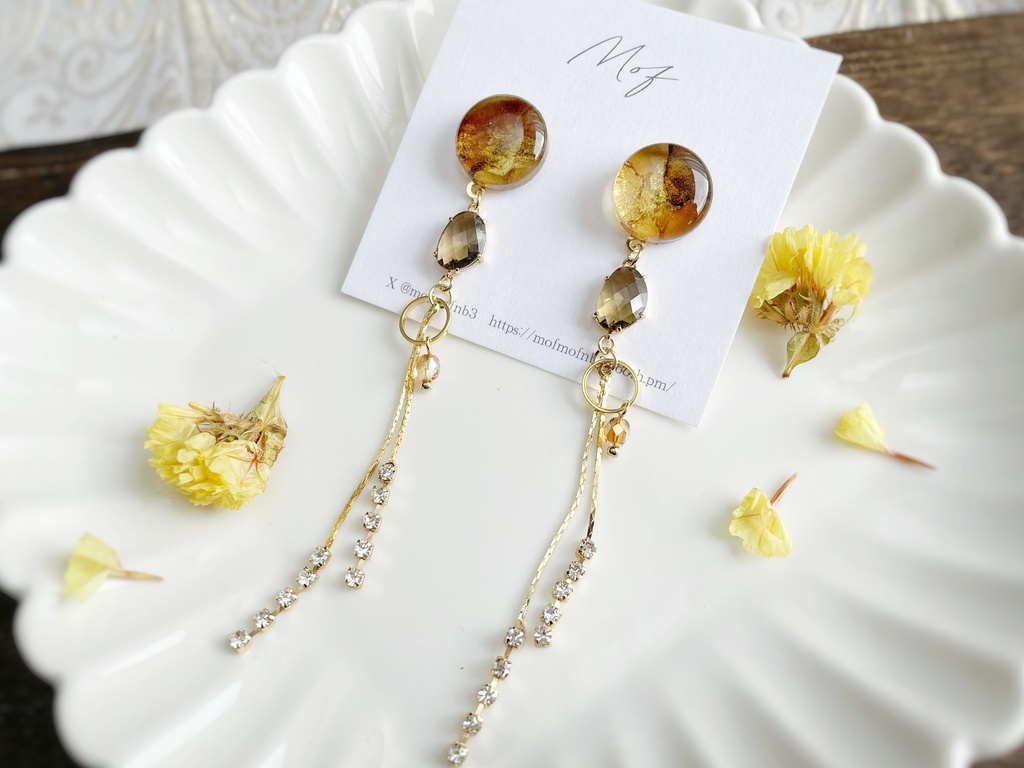 【原神】マーブルイヤリング・ピアス