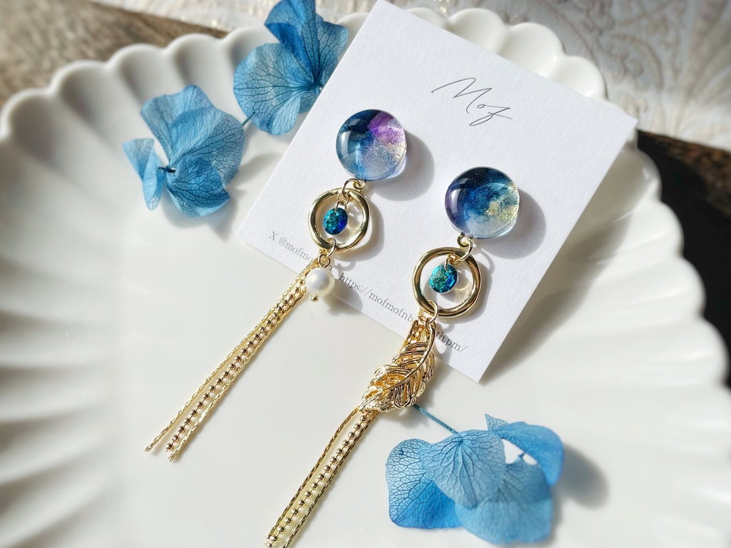 【原神】マーブルイヤリング・ピアス