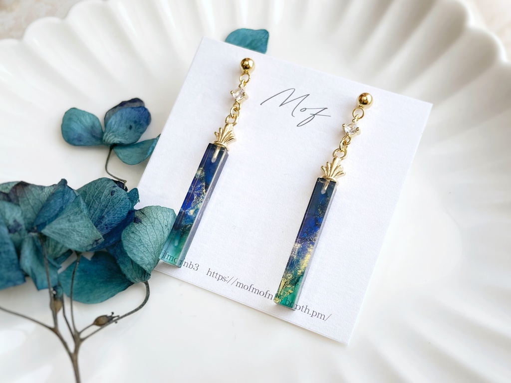 【崩壊スターレイル】アベンチュリンイヤリング・ピアス・ネックレス