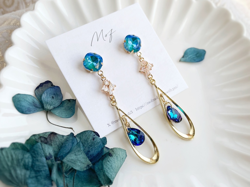 【崩壊スターレイル】アベンチュリンイヤリング・ピアス・ネックレス