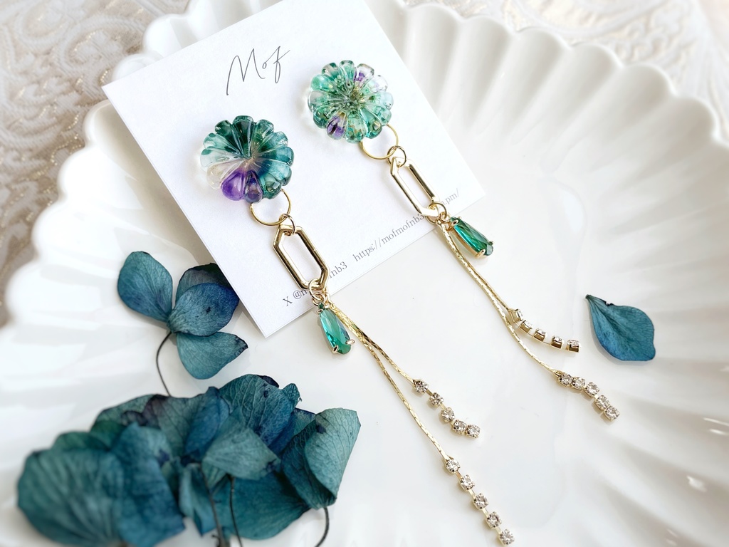 【崩壊スターレイル】アベンチュリンイヤリング・ピアス・ネックレス