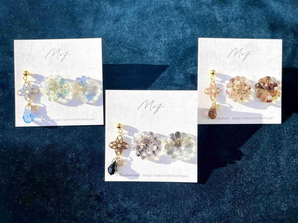 忍たまイメージイヤリング・ピアス学年別・土井・利吉・タソガレドキ