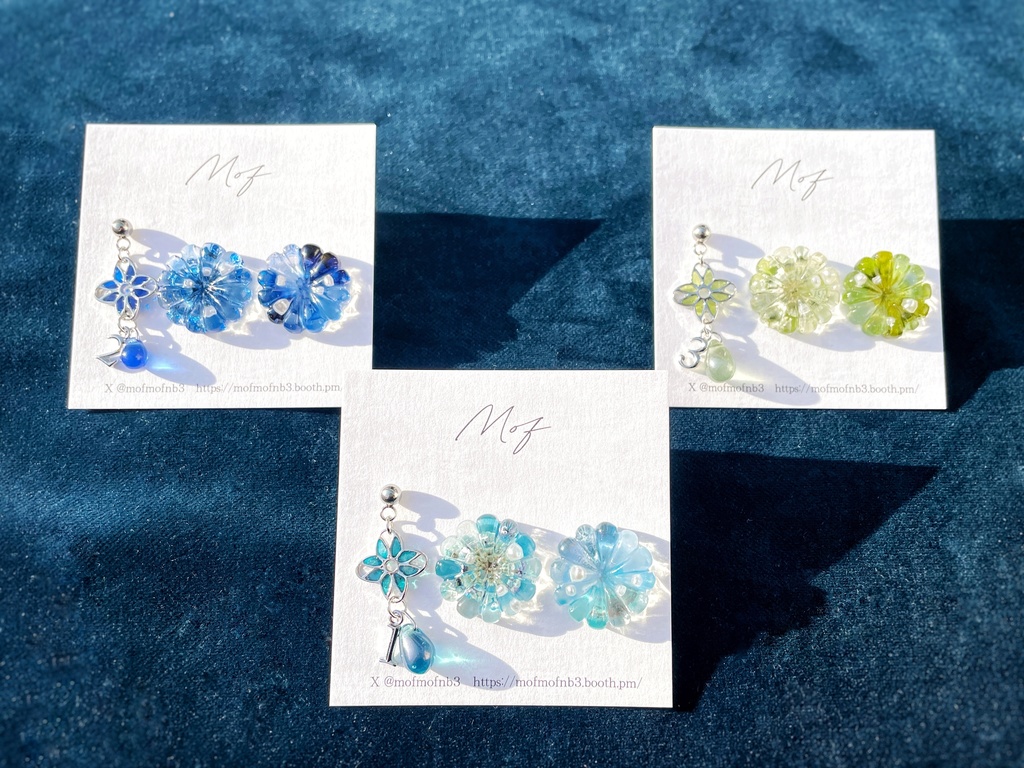 忍たまイメージイヤリング・ピアス学年別・土井・利吉・タソガレドキ