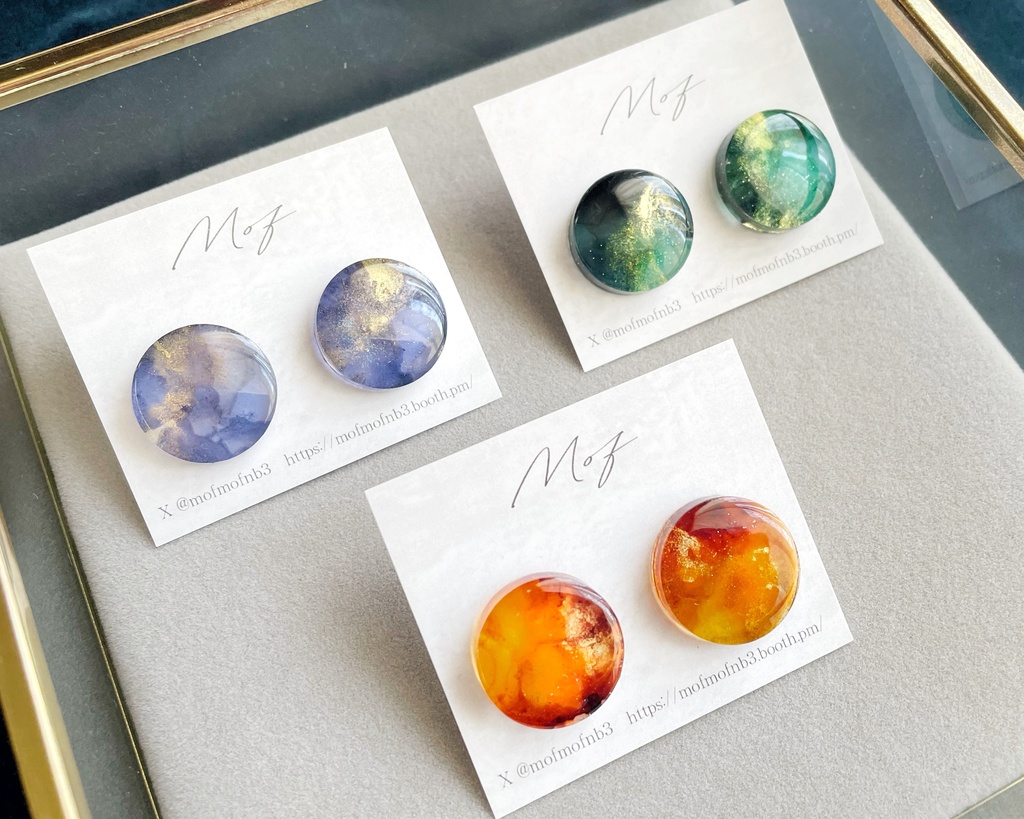 【オリジナル】推しカラーイヤリング・ピアス