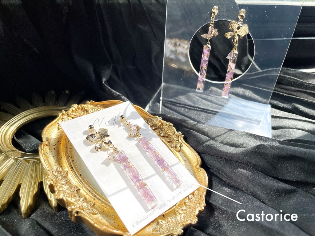 【スタレ】黄金裔 花びらの耳飾り