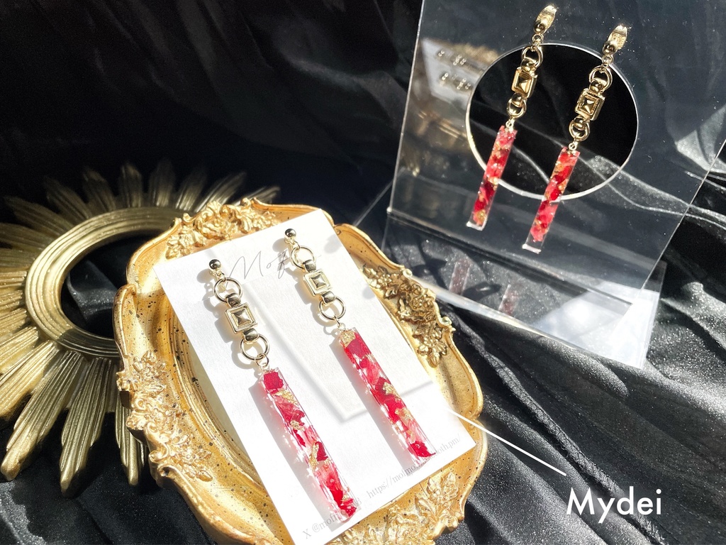 【スタレ】黄金裔 花びらの耳飾り