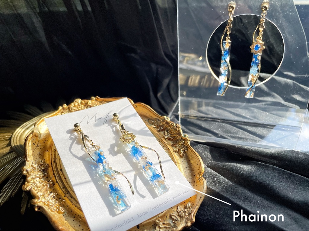 【スタレ】黄金裔 花びらの耳飾り