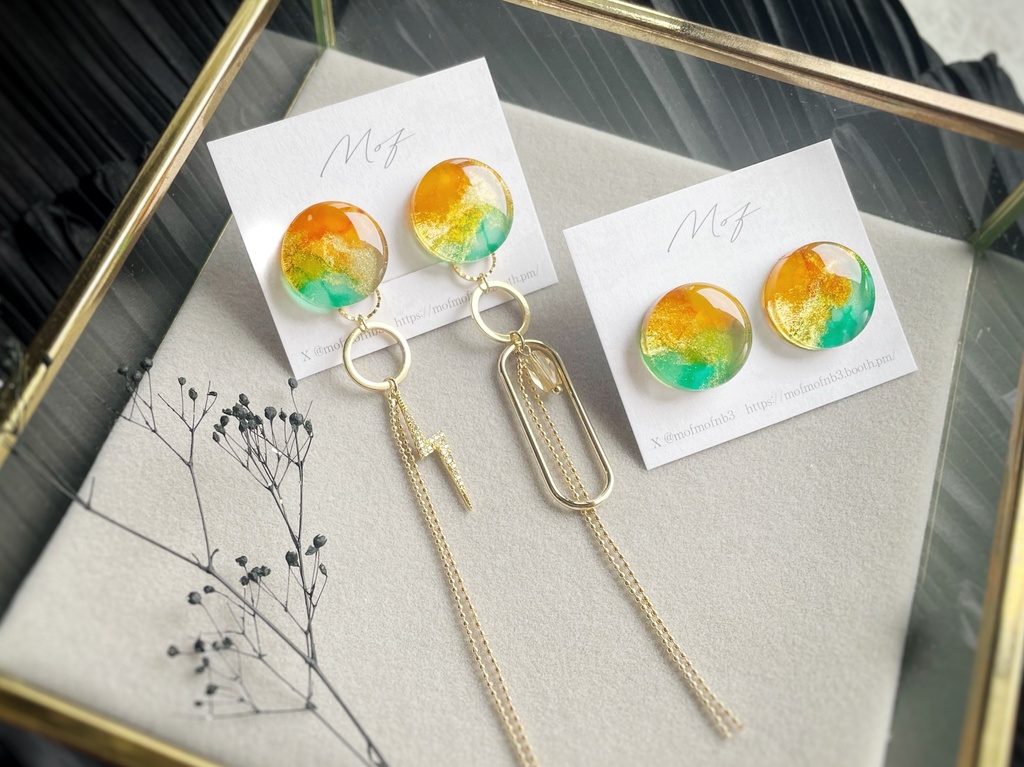 🌈🕒 Oriens 推しカラーイヤリング・ピアス