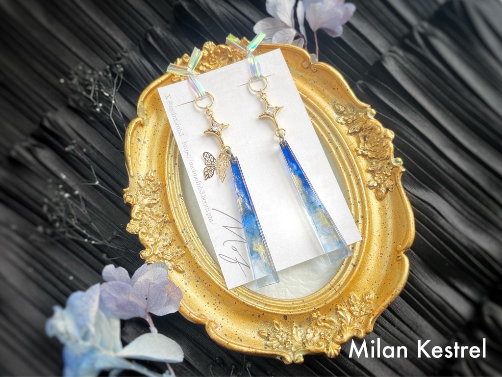 【🌈🕒】くろのわ・すくみ・ろれ・いぶ・ミランイメージイヤリング・ピアス