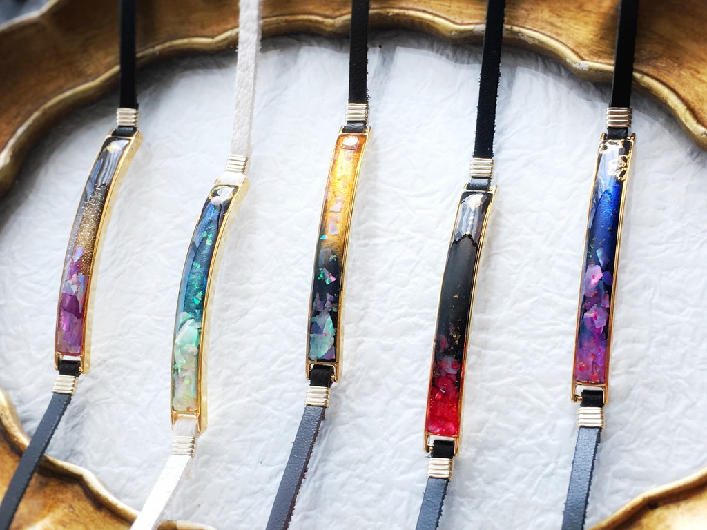 ◆初期刀 (山姥切・歌仙・陸奥守)シェルブレスレット◆