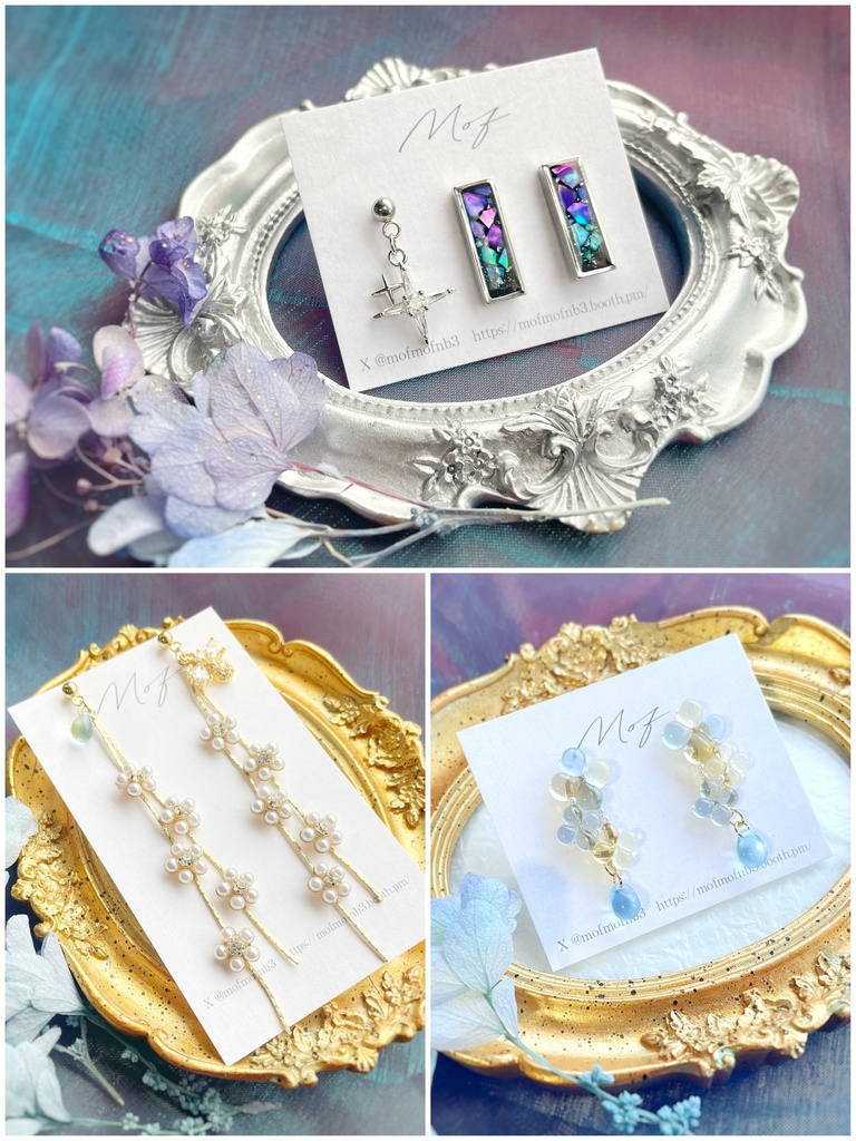 【🌈🕒】星導ショウ・緋八マナイヤリング・ピアス