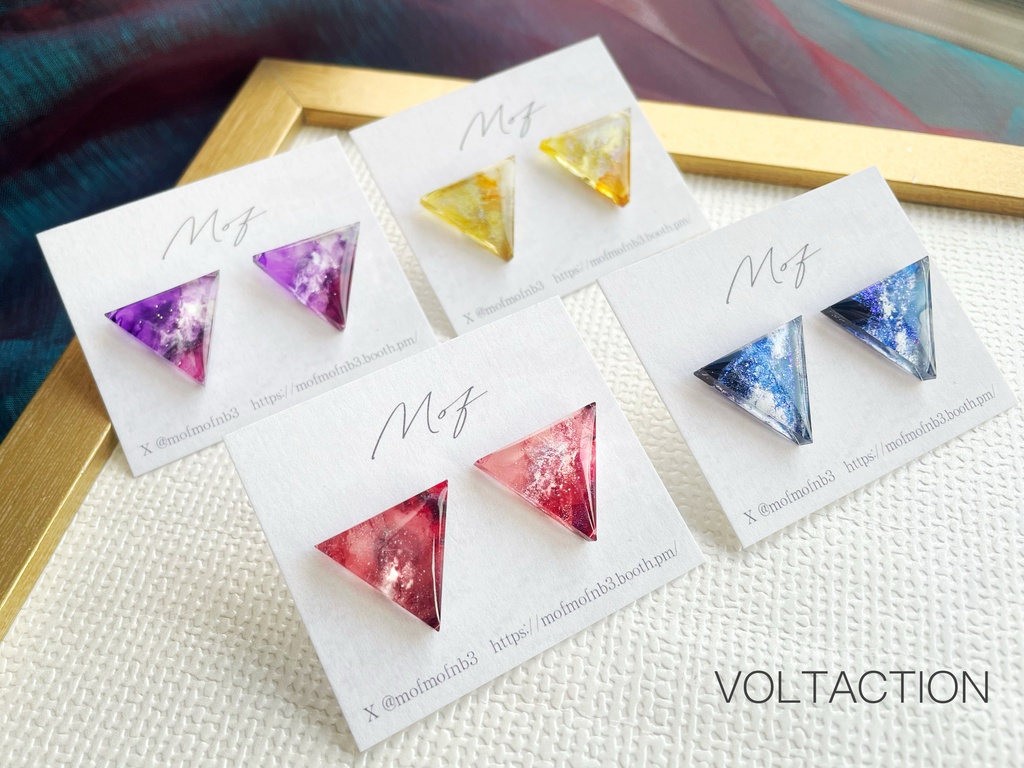 【🌈🕒】VOLTACTIONイメージイヤリング・ピアス