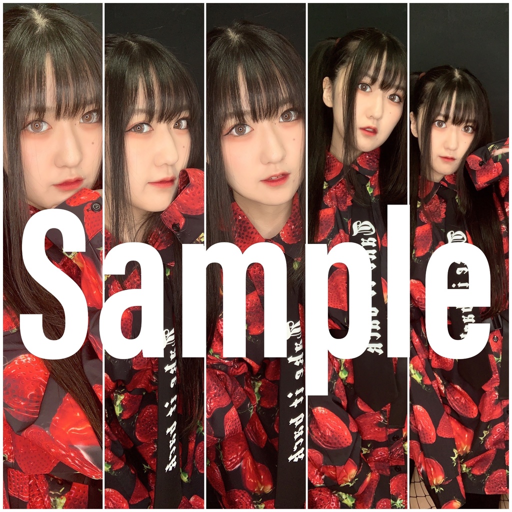 【武田れい】ブロマイド5枚セット【いちごver.】