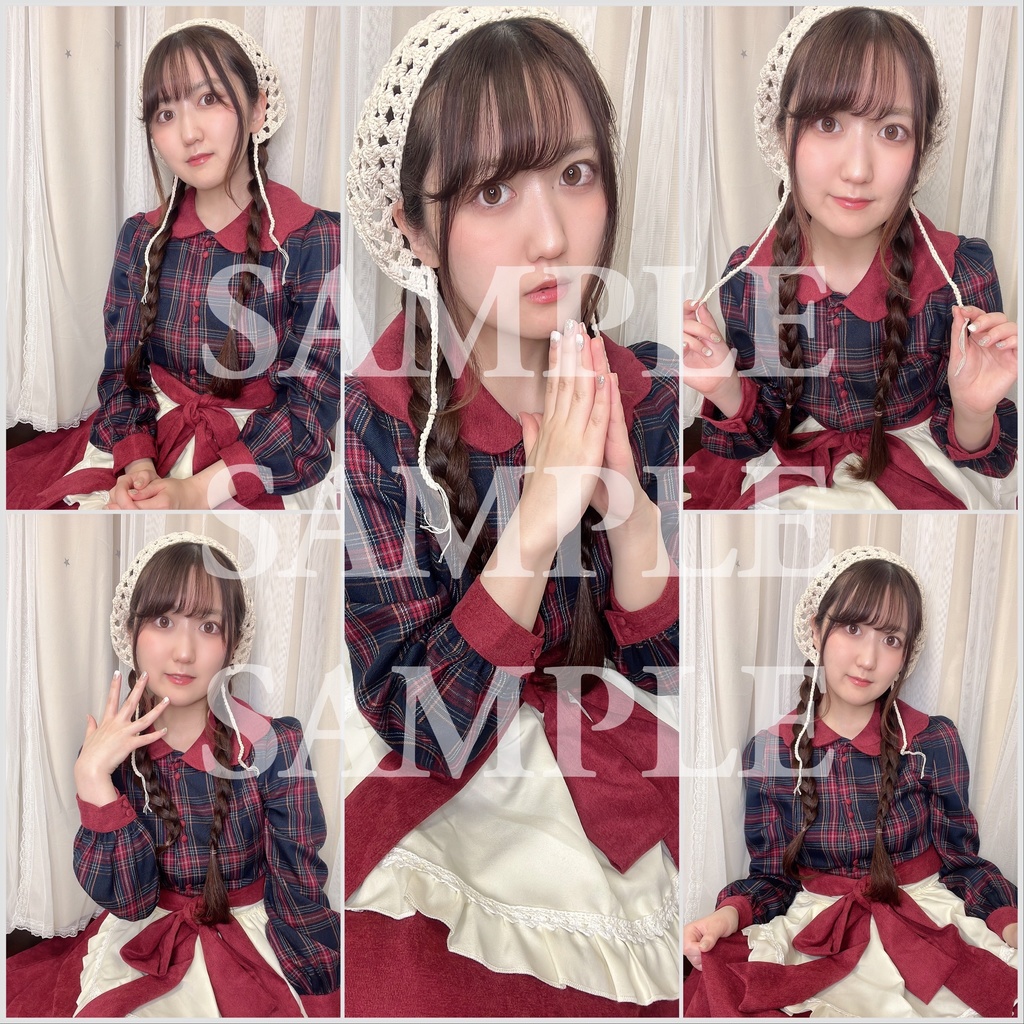 「武田れい」ブロマイド5枚セット「町娘」