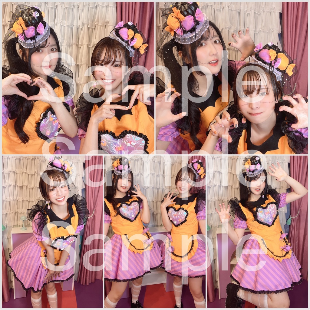 【aiz】ブロマイド5枚セット 【2025ハロウィン かぼちゃキャンディー ver.1】