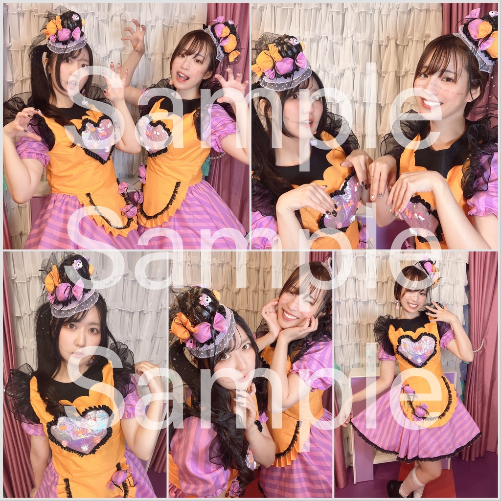 【aiz】 ブロマイド5枚セット 【2025ハロウィン かぼちゃキャンディー ver.2】