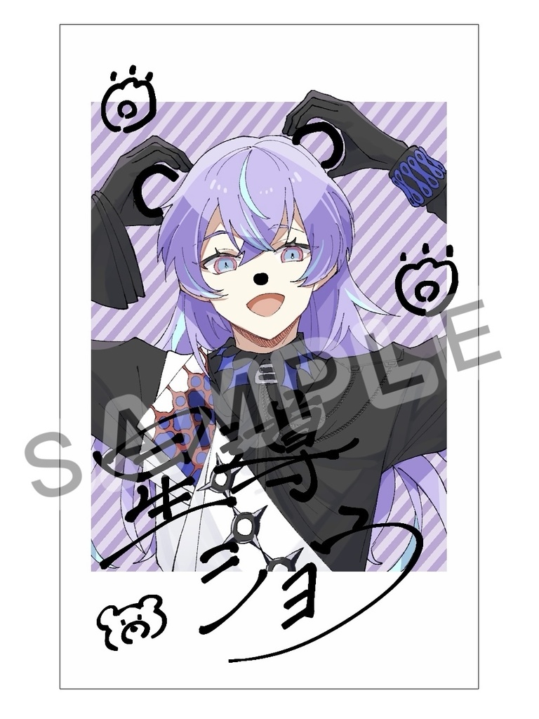 Dytica箔押しチェキ風カードセット