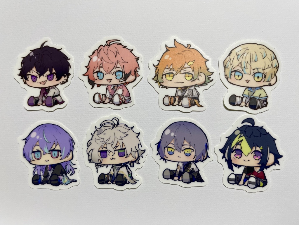 Dytica&Oriensおすわりステッカーセット