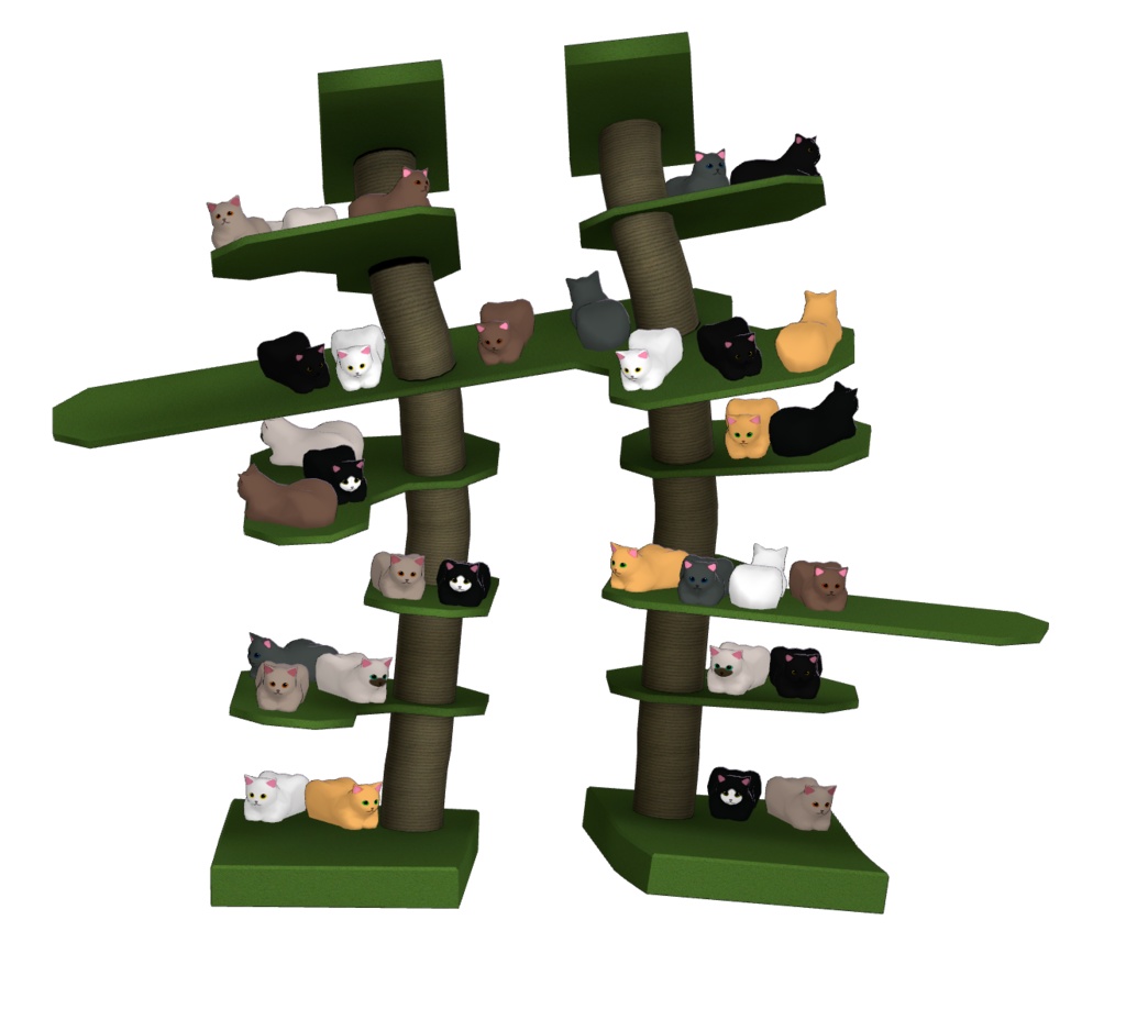 キャットタワーアバター