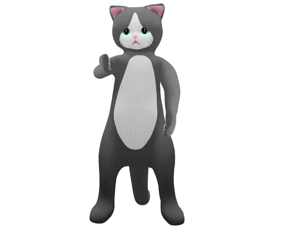 二足歩行ねこぬい